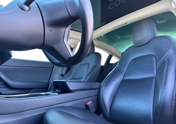 Tesla Model 3 cena 130000 przebieg: 70482, rok produkcji 2019 z Barczewo małe 172